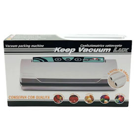 MACCHINA PER SOTTOVUOTO 2 IN 1 230W KEEP VAC. LUX CON 2 ROTOLI GOFFRATI ORVED