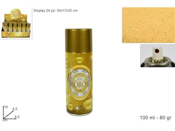 BOMBOLETTA SPRAY 100ML. ORO DUESSE