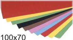 CARTONCINO BRISTOL 100x70 COLORE BLU PEZZI 10
