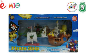 GALEONE DEI PIRATI CON ACCESSORI IN SCATOLA EOLD.