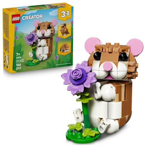 LEGO CREATOR SIMPATICO CRICETO CON FIORE 31376
