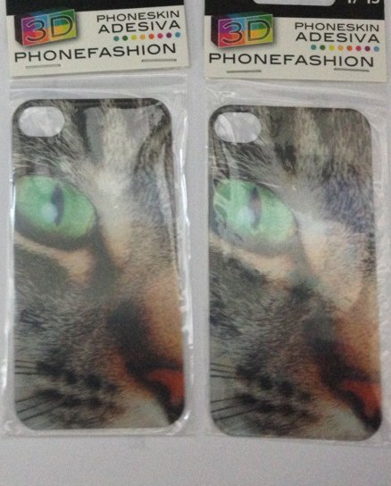 skin adesiva 3D iphone 4 e 4S occhio