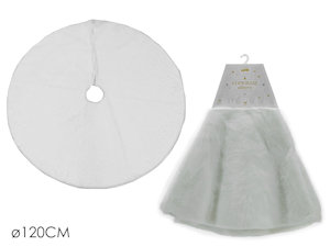 COPRIBASE ALBERO TIPO PELO SINTETICO BIANCO CM.D.120 674949 GENERAL