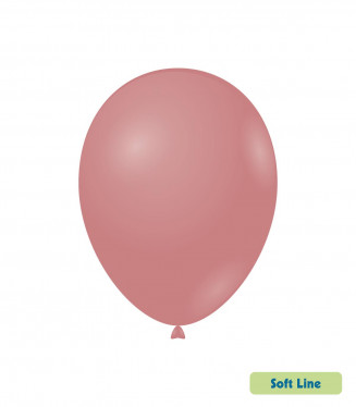 PALLONCINI 12 POLLICI CM.30 ROSA DEL DESERTO 148 PASTELLO CONF.50PZ. SOFTLINE