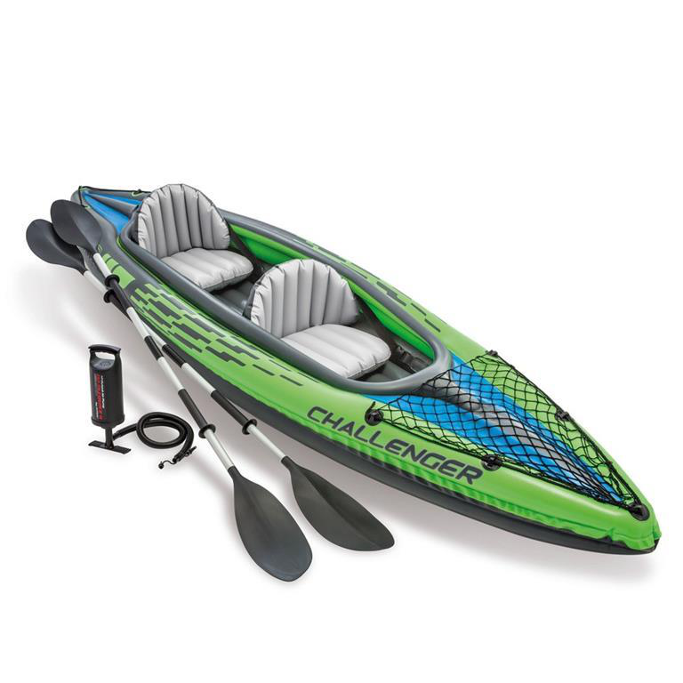 CANOTTO Z. KAYAK K2 cm.351x76x38 CON POMPA E REMI INTEX 68306