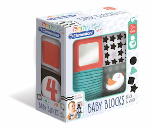 PRIMI MESI SOFT CUBI IN BIANCO E NERO PER I PRIMI COLORI 17321 CLEMENTONI