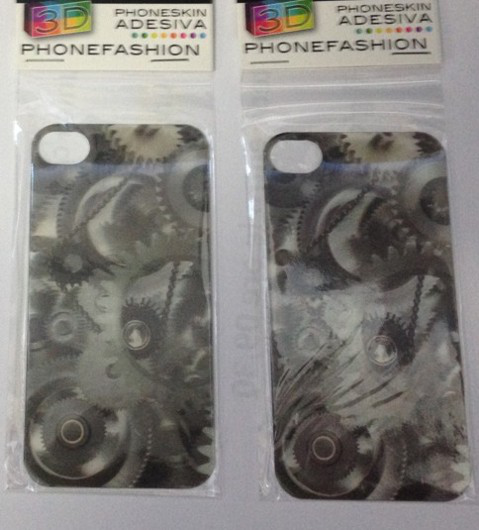 skin adesiva 3D iphone 4 e 4S ingranaggi