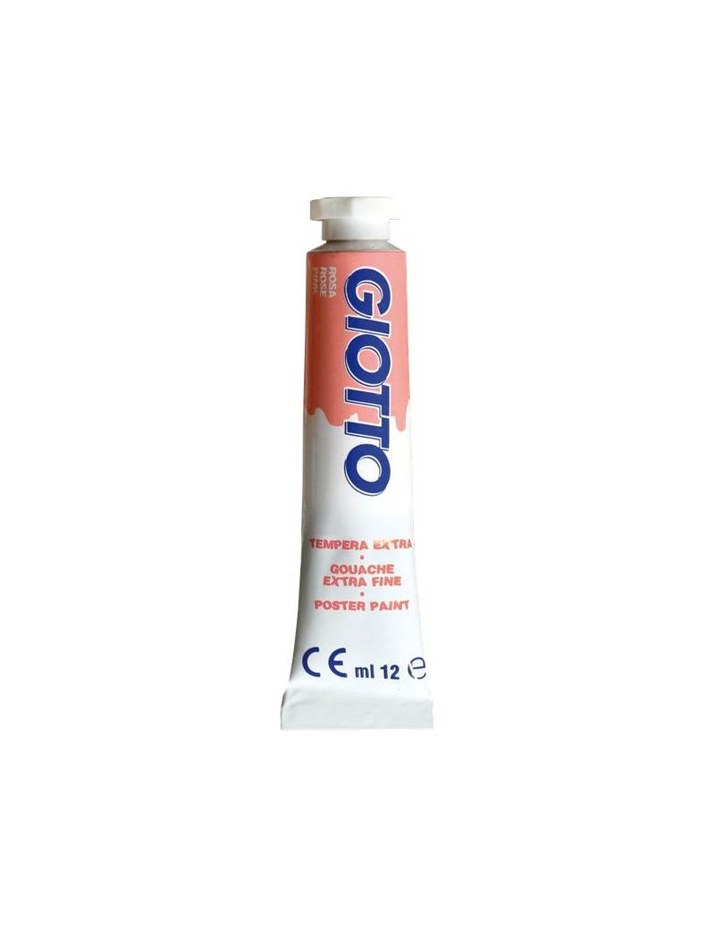 TEMPERA IN TUBETTO 12ML. 06 ROSA GIOTTO PEZZI 6