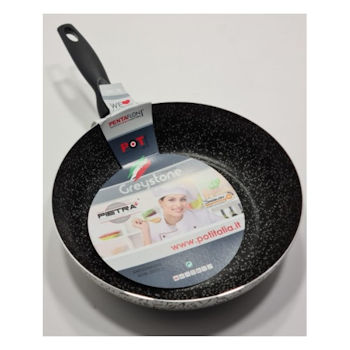 PADELLA SALTAPASTA ALLUMINIO GREYSTONE CM.20 LINE POT