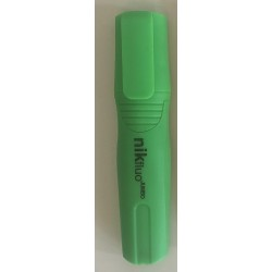 EVIDENZIATORE NIKOFFICE FLUO VERDE PEZZI 12