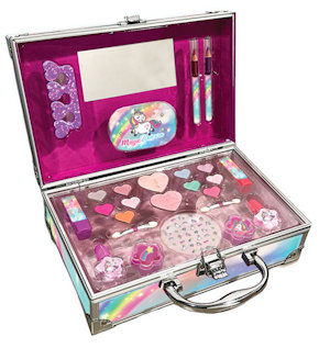 MAKE UP TRUCCHI VALIGETTA IN METALLO UNICORNO 16011