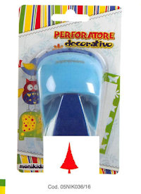 PERFORATORE FUSTELLA 50mm ALBERO PINO IN BLISTER NIKOFFICE