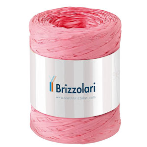 ROTOLO NASTRINO RAFFIA MM.5x100MT COLORE ROSA