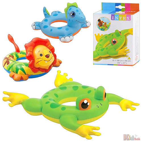 SALVAGENTE BAMBINO GENERICO CM.72 ANIMALI CON TESTA ED ARTI INTEX 58221