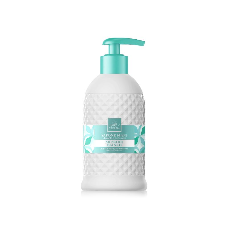 SAPONE LIQUIDO 500ML. CON DOSATORE LADY VENEZIA MUSCHIO BIANCO