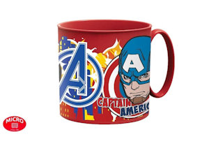 AVENGERS TAZZA IN PLASTICA 265ML. ADATTA PER FORNO MICROONDE EOLD.