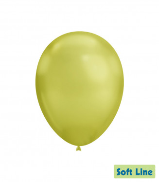 PALLONCINI 12 POLLICI CHROME CM.30 VERDE LIME 122 CONF.50PZ. SOFT LINE