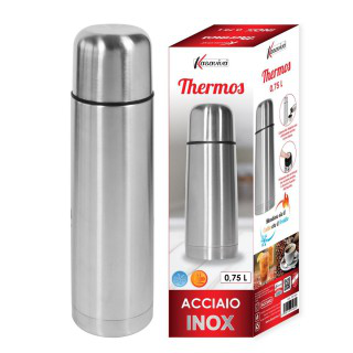 THERMOS IN ACCIAIO 0,75 LT. KASAVIVA