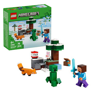 LEGO MINECRAFT AVVENTURA DI STEVE NELLA TAIGA 21583
