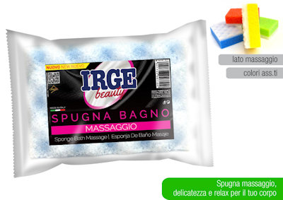 SPUGNA CORPO RETTANGOLARE CM.13x8x4 IRGE