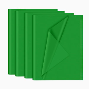CARTA VELINA IN FOGLI CONFEZIONE 24FF CM.50x76 DA 20GR. VERDE