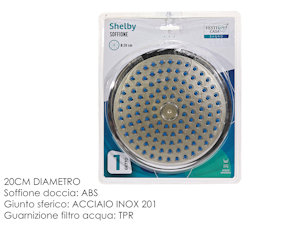 DOCCINO SOLO SOFFIONE CROMATO 1 GETTO 707207 GENERAL