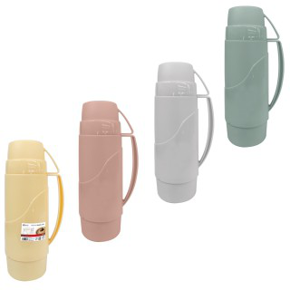 THERMOS IN PLASTICA VETRO 0,35 LT. COLORATO SHABBY KASAVIVA