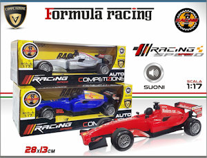 AUTO MODELLO F1 LUCI E SUONI A FRIZIONE CM.28 PLAYMORE