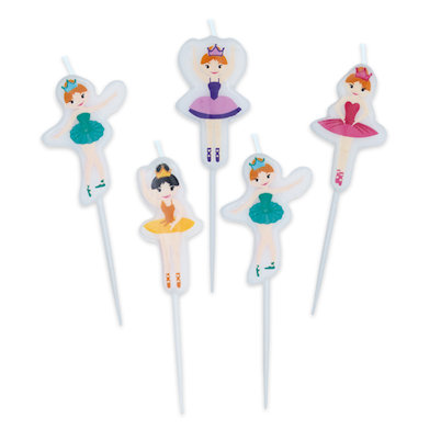 CANDELINE ISAGOMATE  LOVE BALLETCM.8 5PZ. BIGPARTY