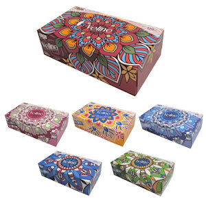 FAZZOLETTI NASALI VELINE MANDALA BOX CONF.120PZ. IRGE