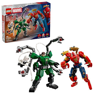 LEGO MARVEL BATTAGLIA DEI ROBOT SPIDERMAN VS. DOC OCK 76338