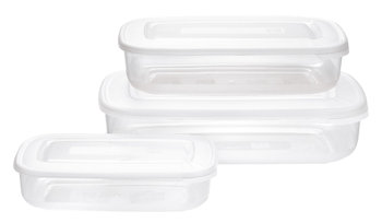 FRIGO BOX SET 3PZ. RETTANGOLARE LITRI 3,00+1,88+0,93 TONTARELLI