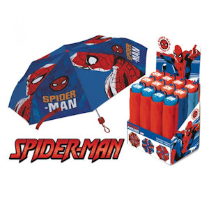 OMBRELLO BAMBINI IN NYLON AUTOMATICO MINI SPIDERMAN 5628 IDEAPIOGGIA