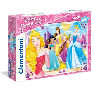 PUZZLE 104 MAXI PRINCIPESSE 23714 CLEMENTONI