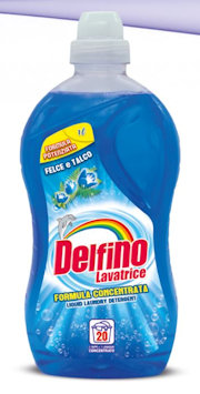 LAVATRICE LIQUIDO LAVAGGI 20 DELFINO FELCE E TALCO 1LT.