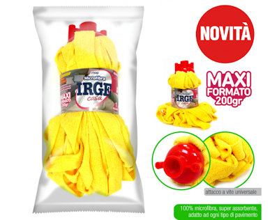 PAVIMENTO MOP MICROFIBRA MAXI FORMATO 200GR. IRGE