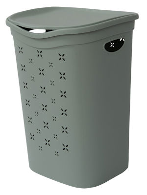 BUCATO PORTABIANCHERIA COLORS LT.55 VERDE CM.37x39,5xH.53.5 BELLI E FORTI