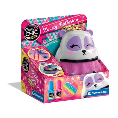 BELLEZZA CRAZY CHIC MAKE UP UNGHIE LOVELY BALLERINA 18694 CLEMENTONI
