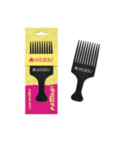 CAPELLI PETTINE AFRO GRANDE NERO 03973 SETABLU