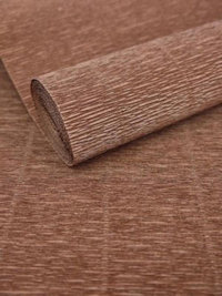 CARTA CRESPA IN ROTOLO DA 180G. CM.50x2.50MT. MARRONE