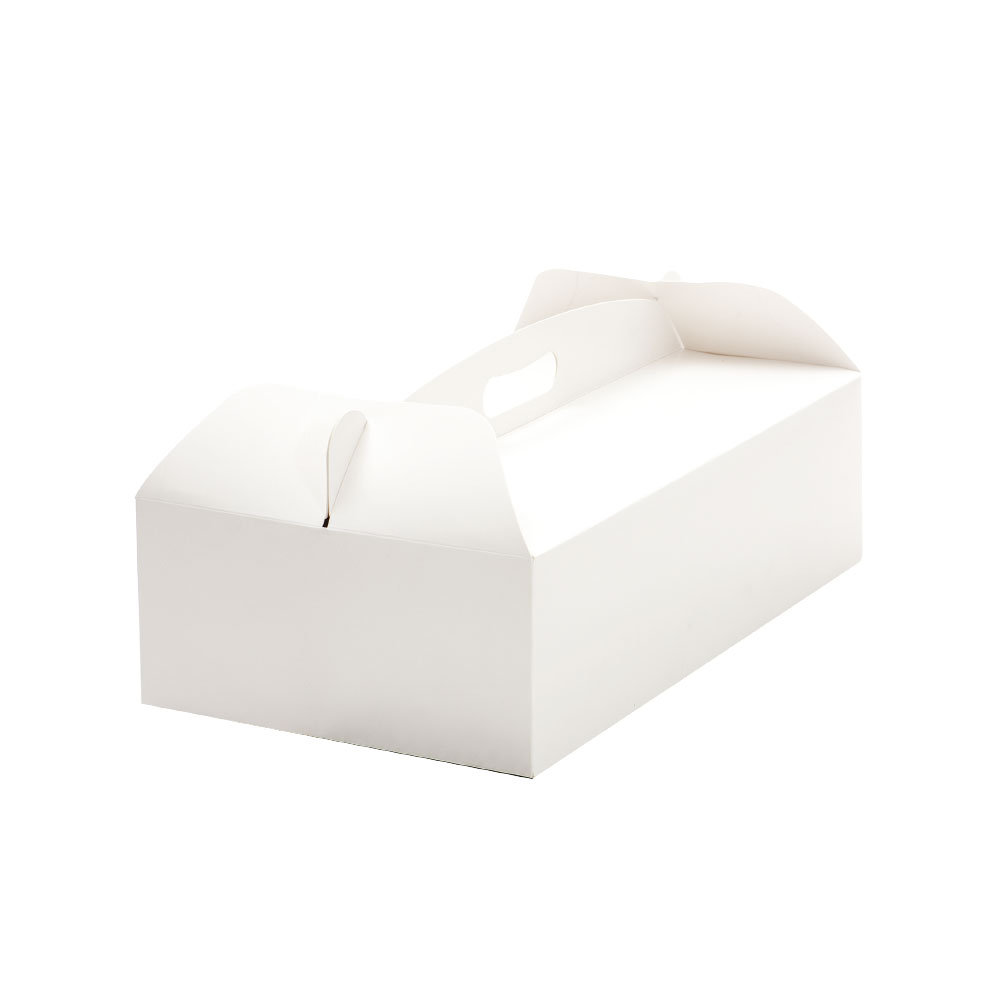 PORTATORTA IN CARTONCINO SCATOLA CON MANICO CM.46x36x H.12 CM. DECORA