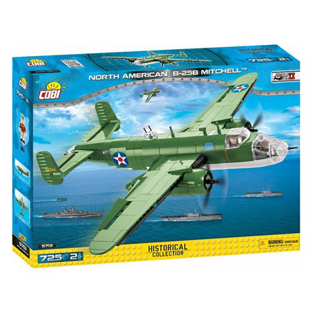 COSTRUZIONI MATTONCINI COBI MILITARI AEREO B-258 725PZ. COMATIBLI LEGO