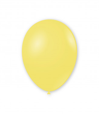 PALLONCINI 12 POLLICI CM.30 GIALLO MOSTARDA 43 PASTELLO CONF.100PZ.