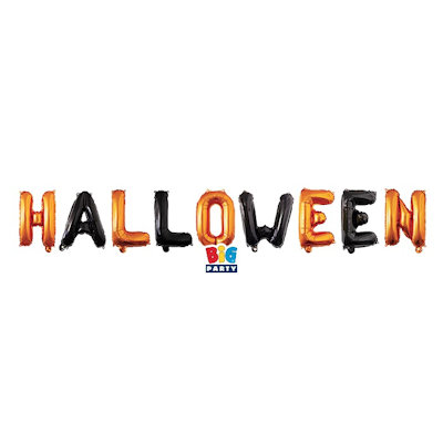 HALLOWEEN ACCESSORI FESTA MYLAR SCRITTA CM.300x40 HALLOWEEN BIGPARTY