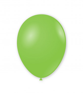 PALLONCINI 13 POLLICI CM.33 CONF.100PZ. VERDE CHIARO 18 PASTELLO