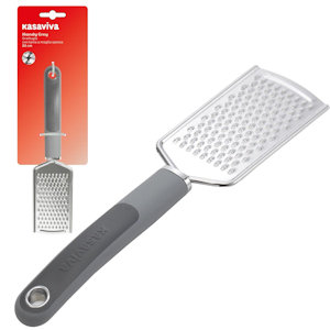 UTENSILE GRATTUGIA LAMA SPESSA IN ACCIAIO CON MANICO CM.25 KASAVIVA