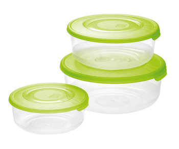 FRIGO BOX SET 3PZ. ROTONDI LITRI 1,7+1,00+0,5 TONTARELLI