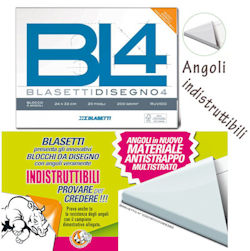 BLOCCO DISEGNO BLASETTI BL4 24x33 20ff. RUVIDO