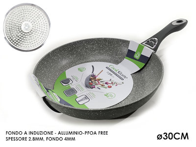 PADELLA FONDO A INDUZIONE COOKSTONE CM.30 GRIGIO 652407 GENERAL