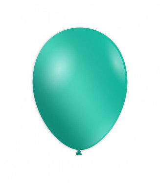 PALLONCINI 13 POLLICI METAL CM.33 CONF.100PZ. ACQUAMARINA 75